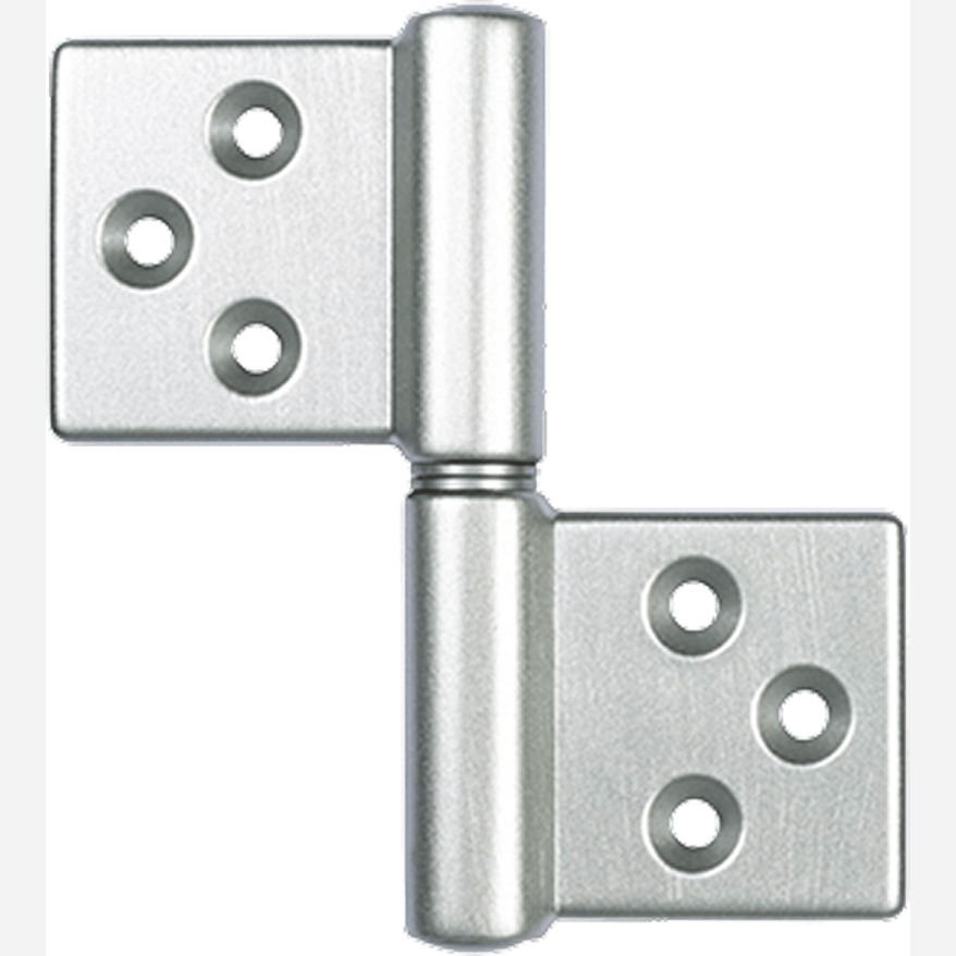 Комплект фурнитуры круглое сечение матовый хром