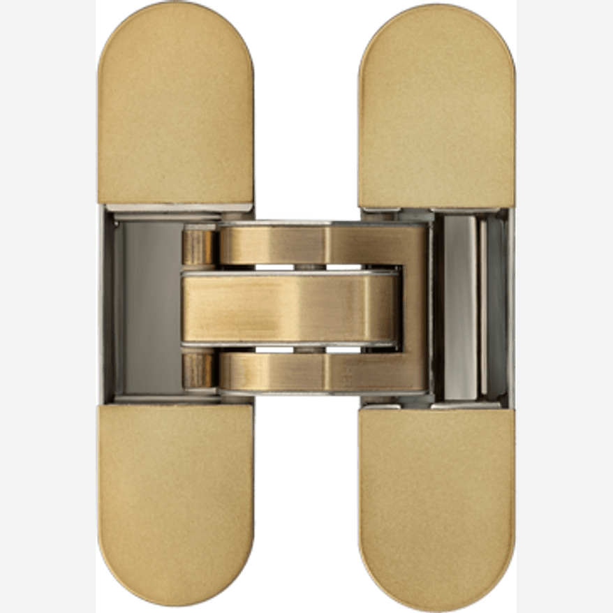 Скрытая петля для классического и обжимного алюминиевого короба матовая бронза