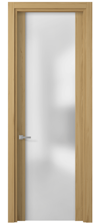 Межкомнатная дверь Planum 4114 Солнечный вяз Сатинированное стекло Цена 201770 AMD | Volhovec