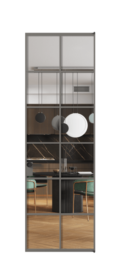 Алюминиевая дверь АЛПЛ040.05 Алюминий классический серый Прозрачное стекло "Crystal Vision", калёное, 6 мм. Без короба АКЛС Цена 821230 Стоимость комплекта двери включает:
1. Полотно (600/650/700/750/800/850/900/950*2000-2400 мм).
2. Короб
3. Комплект фурнитуры (2 торцевые петли и магнитный замок с ответной планкой). Фабрика дверей Волховец 8 (800) 551 43 19 Алюминиевая дверь АЛПЛ040.05 Алюминий классический серый Прозрачное стекло "Crystal Vision", калёное, 6 мм Цена 821230 | Volhovec