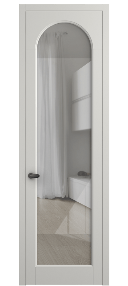 Дверь межкомнатная Палаццо 6804 Матовый серый Рефлективное прозрачное стекло "Stopsol", калёное 0536 МСР Цена 708300 AMD Наличники уже входят в базовый комплект. Фабрика дверей Волховец 8 (800) 551 43 19 Межкомнатная дверь Палаццо 6804 Матовый серый Рефлективное прозрачное стекло "Stopsol", калёное Цена 708300 AMD | Volhovec