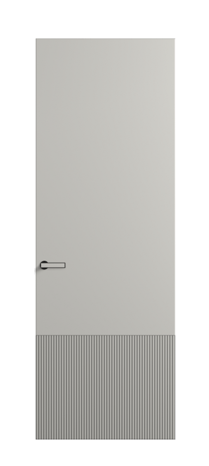 Дверь межкомнатная Velvet АКП 8202 Матовый серый. Скрытый короб Черный Цена 475200 . Фабрика дверей Волховец 8 (800) 551 43 19 Межкомнатная дверь Velvet АКП 8202 Матовый серый. Цена 475200 | Volhovec