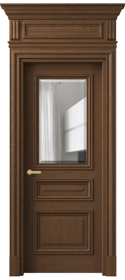 Дверь межкомнатная Antique 7304 Дуб каштановый матовый Прозрачное стекло с фацетом КЭП + Объёмный фриз + Карниз ДКШ.М Цена 1796260 AMD Наличники уже входят в базовый комплект. Фабрика дверей Волховец 8 (800) 551 43 19 Межкомнатная дверь Antique 7304 Дуб каштановый матовый Прозрачное стекло с фацетом Цена 1796260 AMD | Volhovec