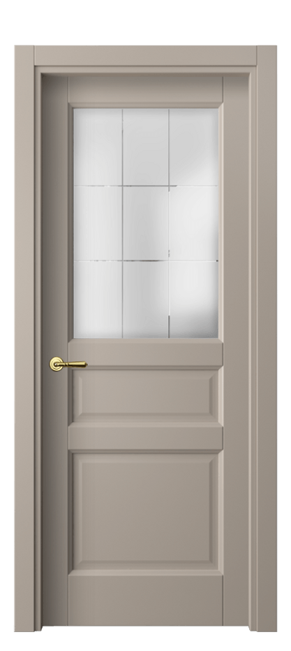 Дверь межкомнатная Galant 1432 Матовый бисквитный Сатинированное стекло с гравировкой "Лофт" Гладкий наличник МБСК Цена 2090 AZE Наличники уже входят в базовый комплект. Фабрика дверей Волховец 8 (800) 551 43 19 Межкомнатная дверь Galant 1432 Матовый бисквитный Сатинированное стекло с гравировкой "Лофт" Цена 2090 AZE | Volhovec