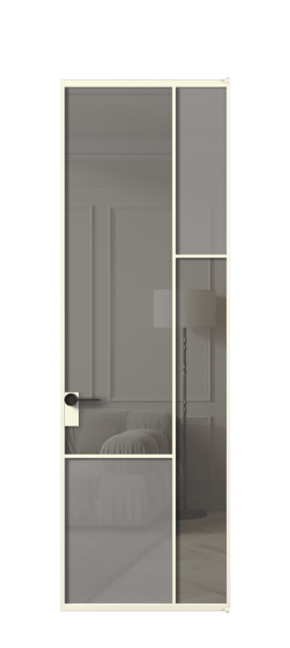 Дверь межкомнатная Mosaic АЛПЛ041.12 Алюминий молочно-белый Сатинированное серое стекло, триплекс, 6 мм + Прозрачное серое стекло, триплекс Без короба АМБ Цена 1118630 Стоимость комплекта двери включает:
1. Полотно (600/650/700/750/800/850/900/950*2000-2400 мм).
2. Короб
3. Комплект фурнитуры (2 торцевые петли и магнитный замок с ответной планкой). Фабрика дверей Волховец 8 (800) 551 43 19 Межкомнатная дверь Mosaic АЛПЛ041.12 Алюминий молочно-белый Сатинированное серое стекло, триплекс, 6 мм + Прозрачное серое стекло, триплекс Цена 1118630 AMD | Volhovec