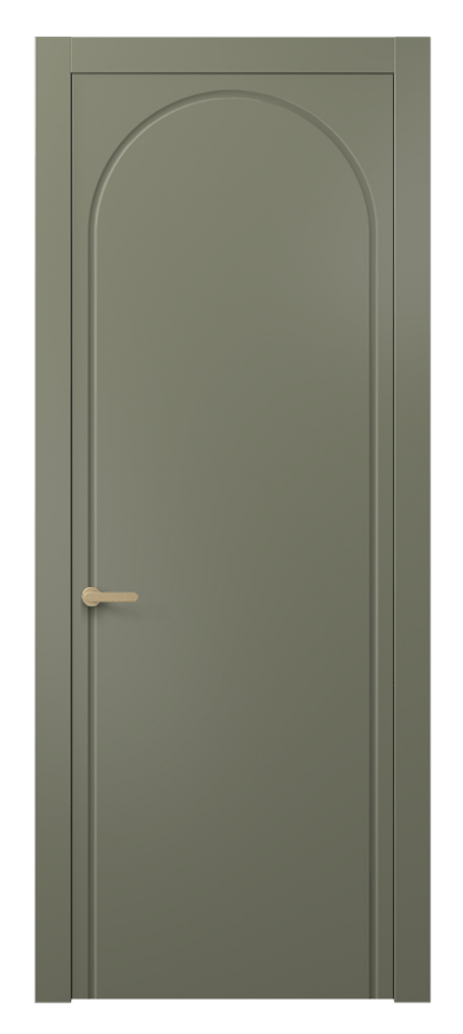 Межкомнатная дверь Альба АКП 8647 Матовый оливковый тёмный  Цена 298900 AMD | Volhovec