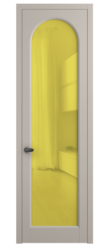 Дверь межкомнатная Палаццо 6804 Матовый светло-бежевый Рифлёное желтое стекло "Дюна", триплекс 0536 МСБЖ Цена 20914950 so'm Наличники уже входят в базовый комплект. Фабрика дверей Волховец 8 (800) 551 43 19 Межкомнатная дверь Палаццо 6804 Матовый светло-бежевый Рифлёное желтое стекло "Дюна", триплекс Цена 20914950 so'm | Volhovec