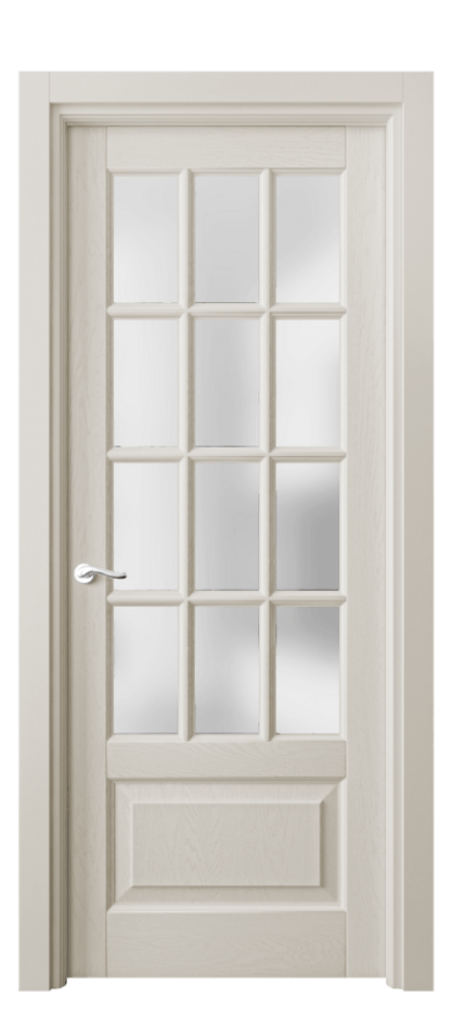 Межкомнатная дверь Лигнум 0728 Дуб облачный серый Сатинированное стекло Цена 1061500 AMD | Volhovec