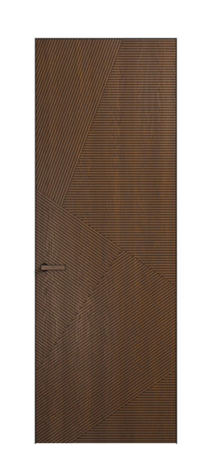 Дверь межкомнатная Velvet 8213 Дуб каштановый матовый. Скрытый короб Черный Цена 1022300 . Фабрика дверей Волховец 8 (800) 551 43 19 Межкомнатная дверь Velvet 8213 Дуб каштановый матовый. Цена 1022300  | Volhovec