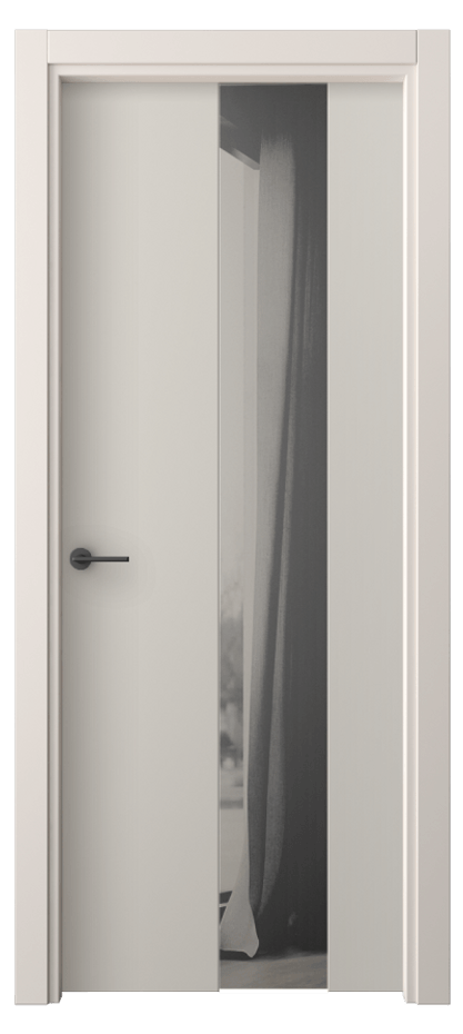 Межкомнатная дверь Freedom 4226 ПЭТ светло-серый Двустороннее серое зеркало, триплекс Цена 273100 AMD | Volhovec