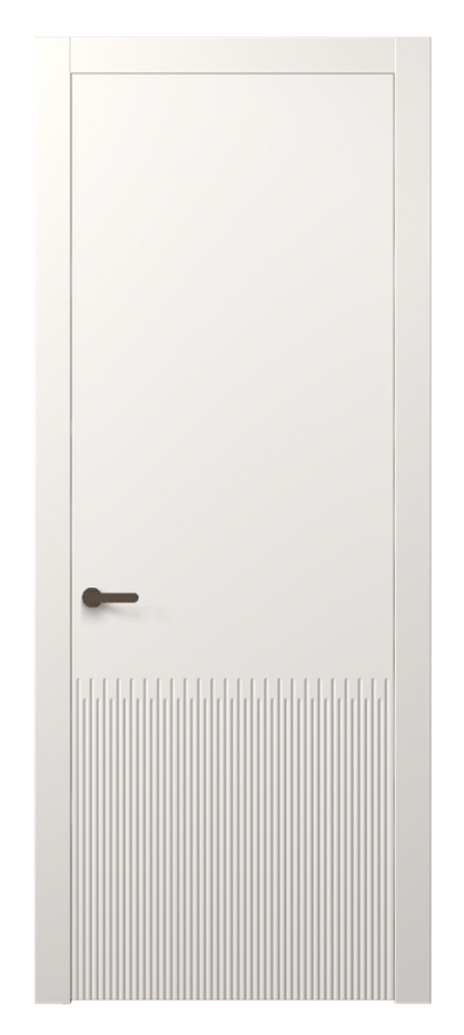 Межкомнатная дверь Дюна АКП 8626 Матовый пудровый белый  Цена 360800 AMD | Volhovec