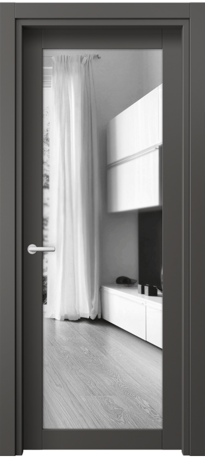 Дверь межкомнатная Neo 2102 ПЭТ графитовый Двустороннее зеркало, триплекс Гладкий классический наличник ПЭГФ Цена 29650 ₽ Наличники уже входят в базовый комплект. Фабрика дверей Волховец 8 (800) 551 43 19 Межкомнатная дверь Neo 2102 ПЭТ графитовый Двустороннее зеркало, триплекс Цена 29650 ₽ | Volhovec