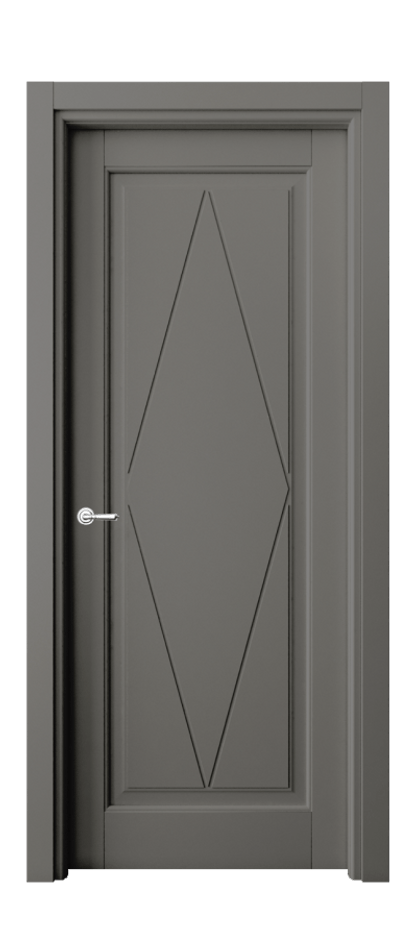 Межкомнатная дверь Тоскана Ромбо 6341 Матовый классический серый  Цена 146181 сом | Volhovec