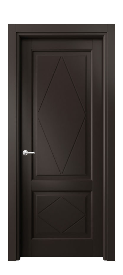 Межкомнатная дверь Тоскана Ромбо 6343 Матовый антрацит  Цена 677091 AMD | Volhovec
