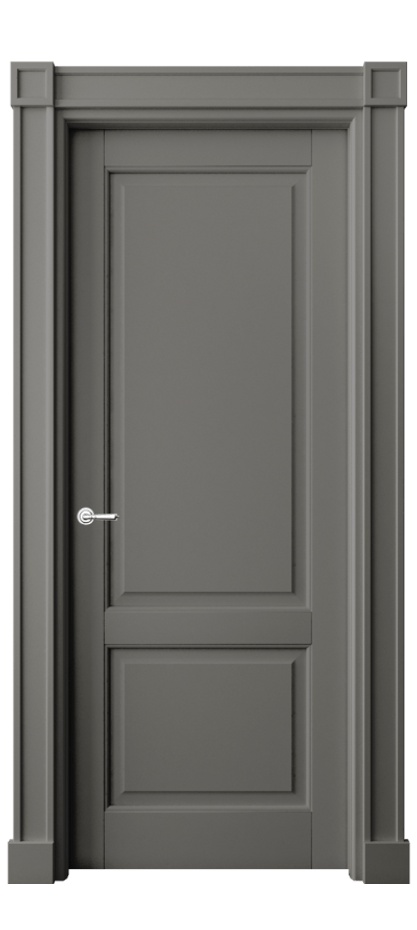 Межкомнатная дверь Тоскана Плано 6303 Матовый классический серый  Цена 897220 AMD | Volhovec