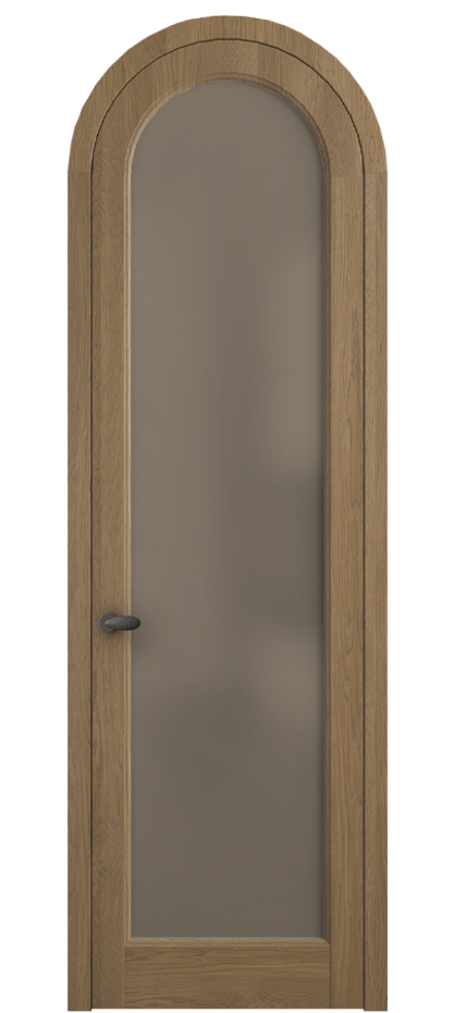 Межкомнатная дверь Palazzo 6814 Дуб мускатный матовый Сатинированное бронзовое стекло, триплекс Цена 1391600 AMD | Volhovec