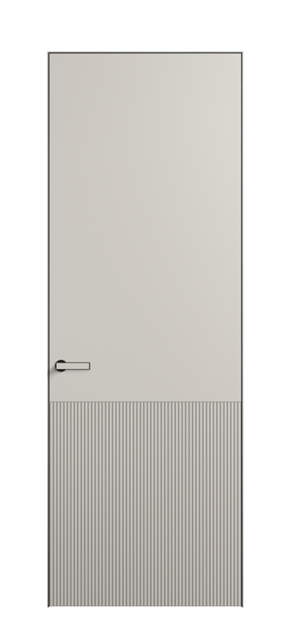 Межкомнатная дверь Velvet ПУ 8204 Матовый облачно-серый. Цена 545400  | Volhovec