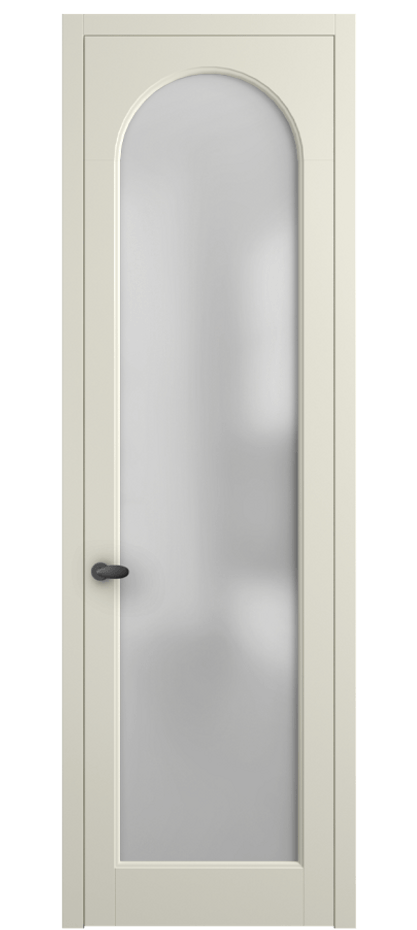 Межкомнатная дверь Палаццо 6804 Матовый молочно-белый Сатинированное стекло Цена 654400 AMD | Volhovec