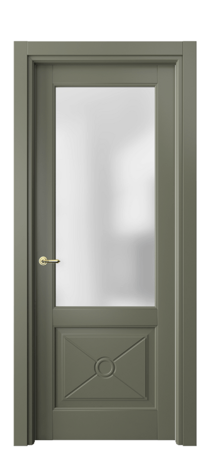 Межкомнатная дверь Toscana Litera 6362 Бук оливковый тёмный Сатинированное стекло Цена 21619300 so'm | Volhovec