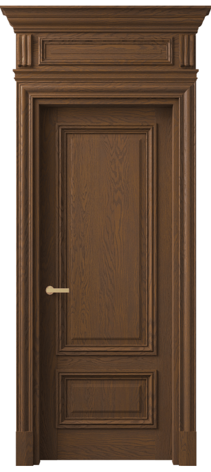Дверь межкомнатная Antique 7307 Дуб каштановый матовый  КЭП + Объёмный фриз + Карниз ДКШ.М Цена 1718840 AMD Наличники уже входят в базовый комплект. Фабрика дверей Волховец 8 (800) 551 43 19 Межкомнатная дверь Antique 7307 Дуб каштановый матовый  Цена 1718840 AMD | Volhovec