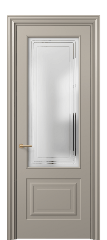 Дверь межкомнатная Mascot 8452 Матовый бисквитный Сатинированное стекло с гравировкой "Грани", триплекс, 7 мм Фигурный наличник МБСК Цена 418661 AMD Наличники уже входят в базовый комплект. Фабрика дверей Волховец 8 (800) 551 43 19 Межкомнатная дверь Mascot 8452 Матовый бисквитный Сатинированное стекло с гравировкой "Грани", триплекс, 7 мм Цена 418661 AMD | Volhovec