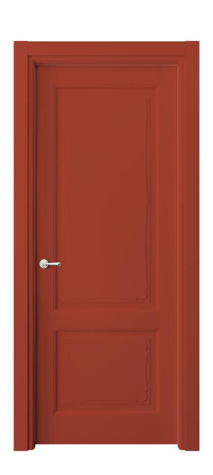 Межкомнатная дверь Тоскана Элегантэ 6323 Матовый белоснежный  Цена 191610 сом | Volhovec