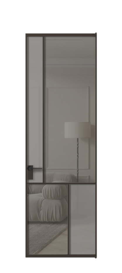 Дверь межкомнатная Mosaic АЛПЛ041.20 Алюминий антрацит Сатинированное серое стекло, триплекс, 6 мм + Прозрачное серое стекло, триплекс, 6 мм Без короба ААН Цена 156290 Стоимость комплекта двери включает:
1. Полотно (600/650/700/750/800/850/900/950*2000-2400 мм).
2. Короб
3. Комплект фурнитуры (2 торцевые петли и магнитный замок с ответной планкой). Фабрика дверей Волховец 8 (800) 551 43 19 Межкомнатная дверь Mosaic АЛПЛ041.20 Алюминий антрацит Сатинированное серое стекло, триплекс, 6 мм + Прозрачное серое стекло, триплекс, 6 мм Цена 156290 ₽ | Volhovec