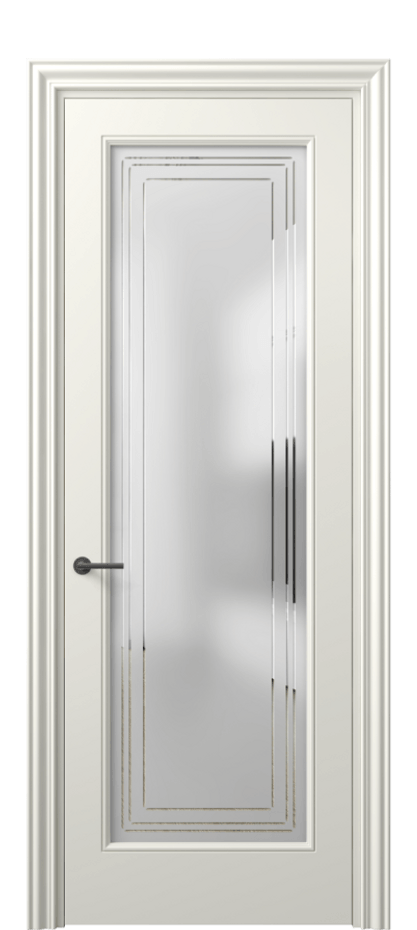 Дверь межкомнатная Mascot 8400 Матовый жемчужный Сатинированное стекло с гравировкой "Грани", триплекс Фигурный наличник МЖМ Цена 445100 AMD Наличники уже входят в базовый комплект. Фабрика дверей Волховец 8 (800) 551 43 19 Межкомнатная дверь Mascot 8400 Матовый жемчужный Сатинированное стекло с гравировкой "Грани", триплекс Цена 445100 AMD | Volhovec