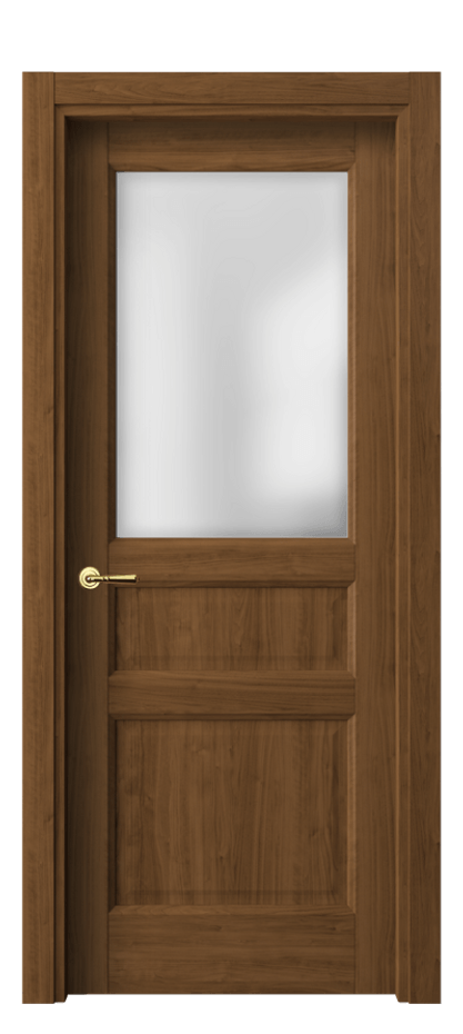 Межкомнатная дверь Galant 1432 Лесной орех Сатинированное стекло Цена 184510 AMD | Volhovec