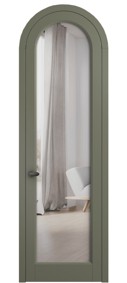 Дверь межкомнатная Палаццо 6814 Матовый оливковый тёмный Двустороннее зеркало, триплекс 0536R МОТ Цена 857600 AMD Наличники уже входят в базовый комплект. Фабрика дверей Волховец 8 (800) 551 43 19 Межкомнатная дверь Палаццо 6814 Матовый оливковый тёмный Двустороннее зеркало, триплекс Цена 857600 AMD | Volhovec