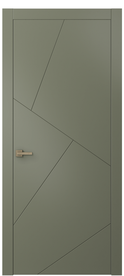 Межкомнатная дверь Линия АКП 8058 Матовый оливковый тёмный  Цена 426900 AMD | Volhovec