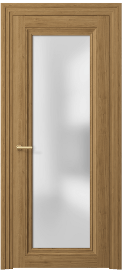 Межкомнатная дверь Centro 2502 Грецкий орех Сатинированное стекло Цена 258420 AMD | Volhovec