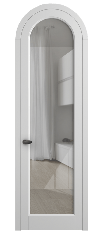 Дверь межкомнатная Палаццо 6814 Матовый белоснежный Рефлективное прозрачное стекло "Stopsol", калёное 0536R МБЛ Цена 133159 ₽ Наличники уже входят в базовый комплект. Фабрика дверей Волховец 8 (800) 551 43 19 Межкомнатная дверь Палаццо 6814 Матовый белоснежный Рефлективное прозрачное стекло "Stopsol", калёное Цена 133159 ₽ | Volhovec