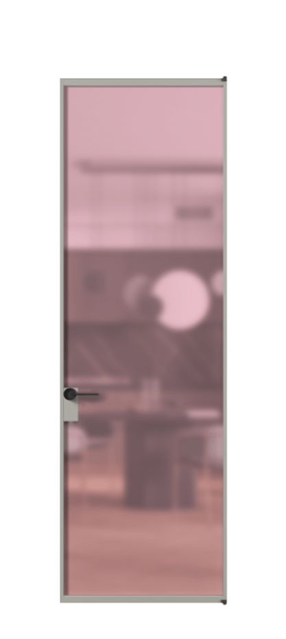 Алюминиевая дверь АЛПЛ040.01 Алюминий нейтральный серый Сатинированное розовое стекло, триплекс, 6мм. Без короба АНСР Цена 136170 Стоимость комплекта двери включает:
1. Полотно (600/650/700/750/800/850/900/950*2000-2400 мм).
2. Короб
3. Комплект фурнитуры (2 торцевые петли и магнитный замок с ответной планкой). Фабрика дверей Волховец 8 (800) 551 43 19 Алюминиевая дверь АЛПЛ040.01 Алюминий нейтральный серый Сатинированное розовое стекло, триплекс, 6мм Цена 136170 | Volhovec