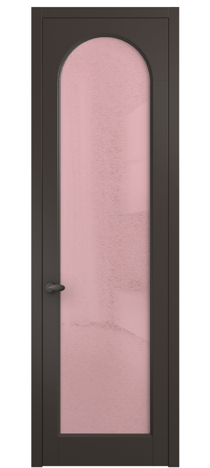 Дверь межкомнатная Палаццо 6804 Матовый антрацит Фактурное розовое стекло "Лёд", триплекс 0536 МАН Цена 694800 AMD Наличники уже входят в базовый комплект. Фабрика дверей Волховец 8 (800) 551 43 19 Межкомнатная дверь Палаццо 6804 Матовый антрацит Фактурное розовое стекло "Лёд", триплекс Цена 694800 AMD | Volhovec
