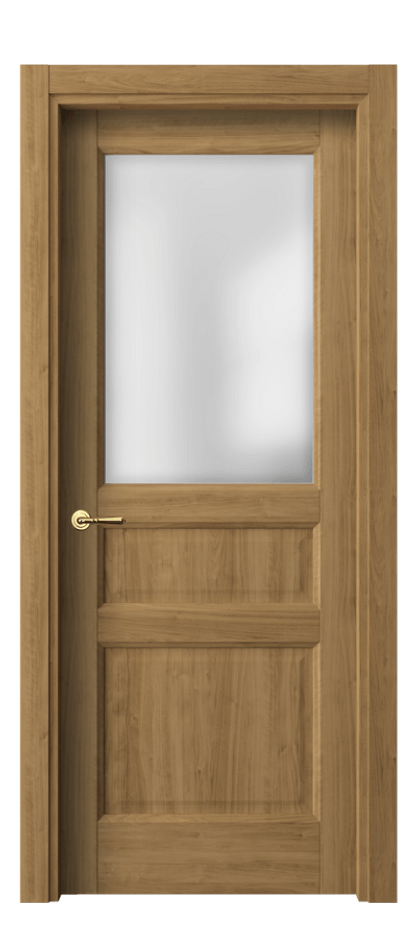 Межкомнатная дверь Galant 1432 Грецкий орех Сатинированное стекло Цена 184510 AMD | Volhovec