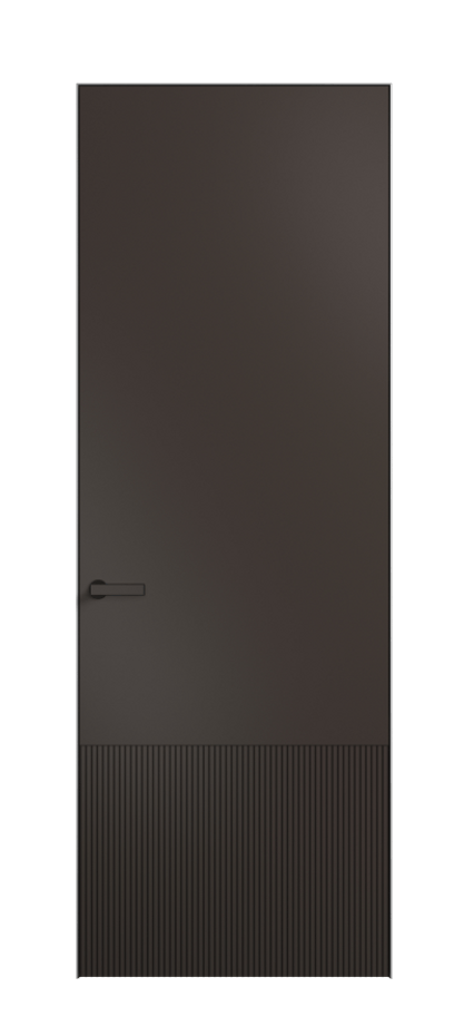 Межкомнатная дверь Velvet 8202 Матовый антрацит. Цена 330100  | Volhovec