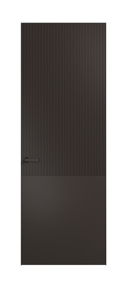 Межкомнатная дверь Velvet 8205 Матовый антрацит. Цена 330100  | Volhovec