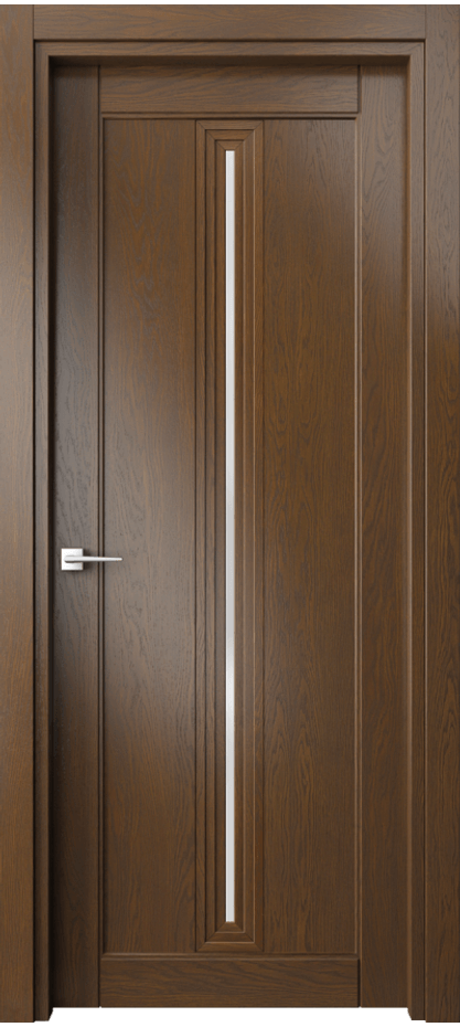 Межкомнатная дверь Ego 6123 Дуб королевский Сатинированное стекло Цена 4970 AZE | Volhovec