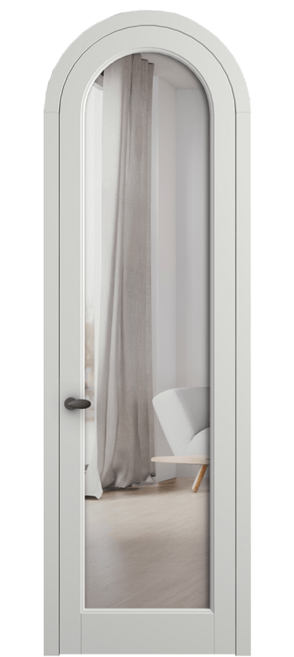 Дверь межкомнатная Палаццо 6814 Матовый светло-серый Двустороннее зеркало, триплекс 0536R МССР Цена 857600 AMD Наличники уже входят в базовый комплект. Фабрика дверей Волховец 8 (800) 551 43 19 Межкомнатная дверь Палаццо 6814 Матовый светло-серый Двустороннее зеркало, триплекс Цена 857600 AMD | Volhovec