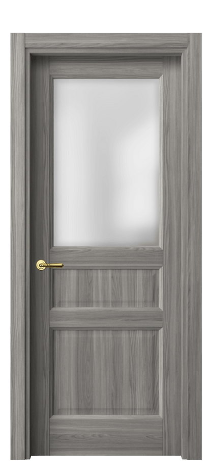 Межкомнатная дверь Galant 1432 Имбирный ясень Сатинированное стекло Цена 5553880 so'm | Volhovec