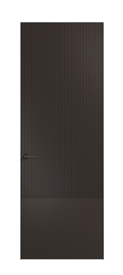 Межкомнатная дверь Velvet 8203 Матовый антрацит. Цена 438200  | Volhovec