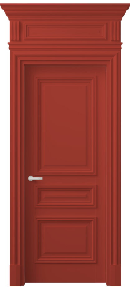 Межкомнатная дверь Антик 7305 Матовый белоснежный  Цена 313620 сом | Volhovec