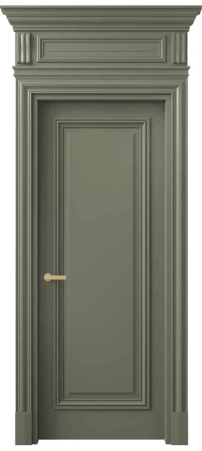 Межкомнатная дверь Антик 7301 Матовый оливковый тёмный Цена 1106750  | Volhovec