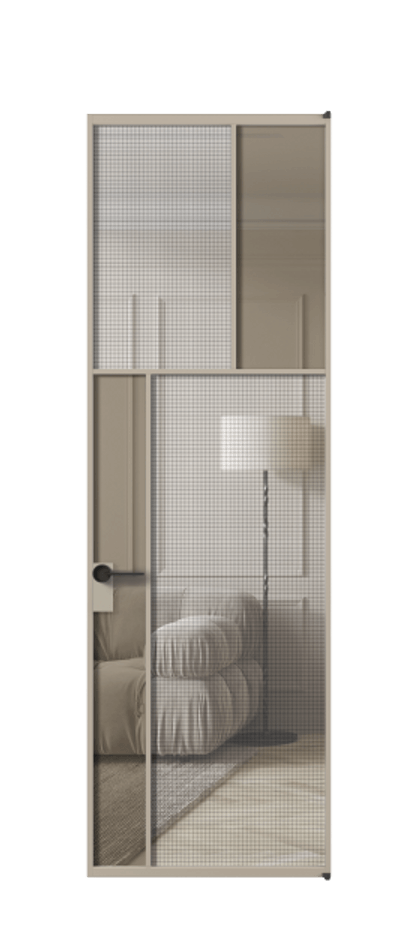 Дверь межкомнатная Mosaic АЛПЛ041.22 Алюминий бисквитный Декоративное стекло с сеткой "Mesh silver", триплекс, 6 мм + Прозрачное бронзовое стекло, триплекс Без короба АБСК Цена 1159090 Стоимость комплекта двери включает:
1. Полотно (600/650/700/750/800/850/900/950*2000-2400 мм).
2. Короб
3. Комплект фурнитуры (2 торцевые петли и магнитный замок с ответной планкой). Фабрика дверей Волховец 8 (800) 551 43 19 Межкомнатная дверь Mosaic АЛПЛ041.22 Алюминий бисквитный Декоративное стекло с сеткой "Mesh silver", триплекс, 6 мм + Прозрачное бронзовое стекло, триплекс Цена 1159090 AMD | Volhovec