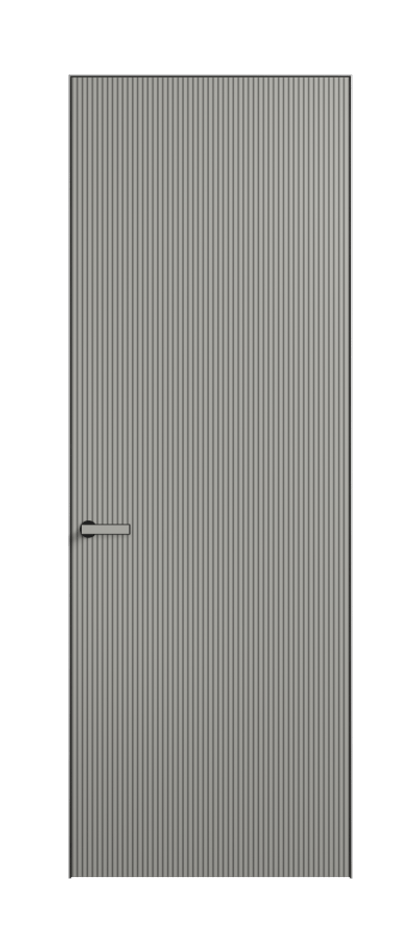 Дверь межкомнатная Velvet 8201 Матовый нейтральный серый. Скрытый короб Черный Цена 412700 . Фабрика дверей Волховец 8 (800) 551 43 19 Межкомнатная дверь Velvet 8201 Матовый нейтральный серый. Цена 412700 | Volhovec