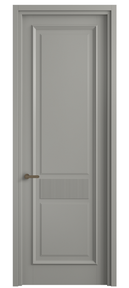 Межкомнатная дверь Шарм 6717 Матовый нейтральный серый  Цена 658880 AMD | Volhovec