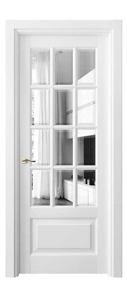 Дверь межкомнатная Лигнум 0728 Матовый белоснежный Двустороннее зеркало с фацетом, триплекс Гладкий наличник МБЛ Цена 122299 ₽ Наличники уже входят в базовый комплект. Фабрика дверей Волховец 8 (800) 551 43 19 Межкомнатная дверь Лигнум 0728 Матовый белоснежный Двустороннее зеркало с фацетом, триплекс Цена 122299 ₽ | Volhovec