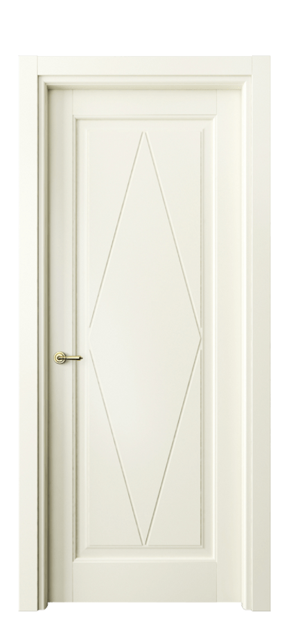 Межкомнатная дверь Тоскана Ромбо 6341 Матовый молочно-белый  Цена 677091 AMD | Volhovec