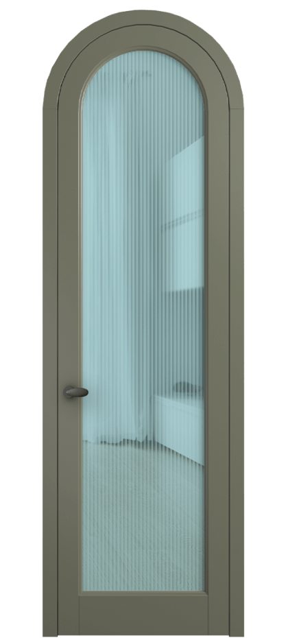 Дверь межкомнатная Palazzo 6814 Матовый оливковый тёмный Рифлёное голубое стекло "Moru", триплекс 0536R МОТ Цена 898000 AMD Наличники уже входят в базовый комплект. Фабрика дверей Волховец 8 (800) 551 43 19 Межкомнатная дверь Palazzo 6814 Матовый оливковый тёмный Рифлёное голубое стекло "Moru", триплекс Цена 898000 AMD | Volhovec